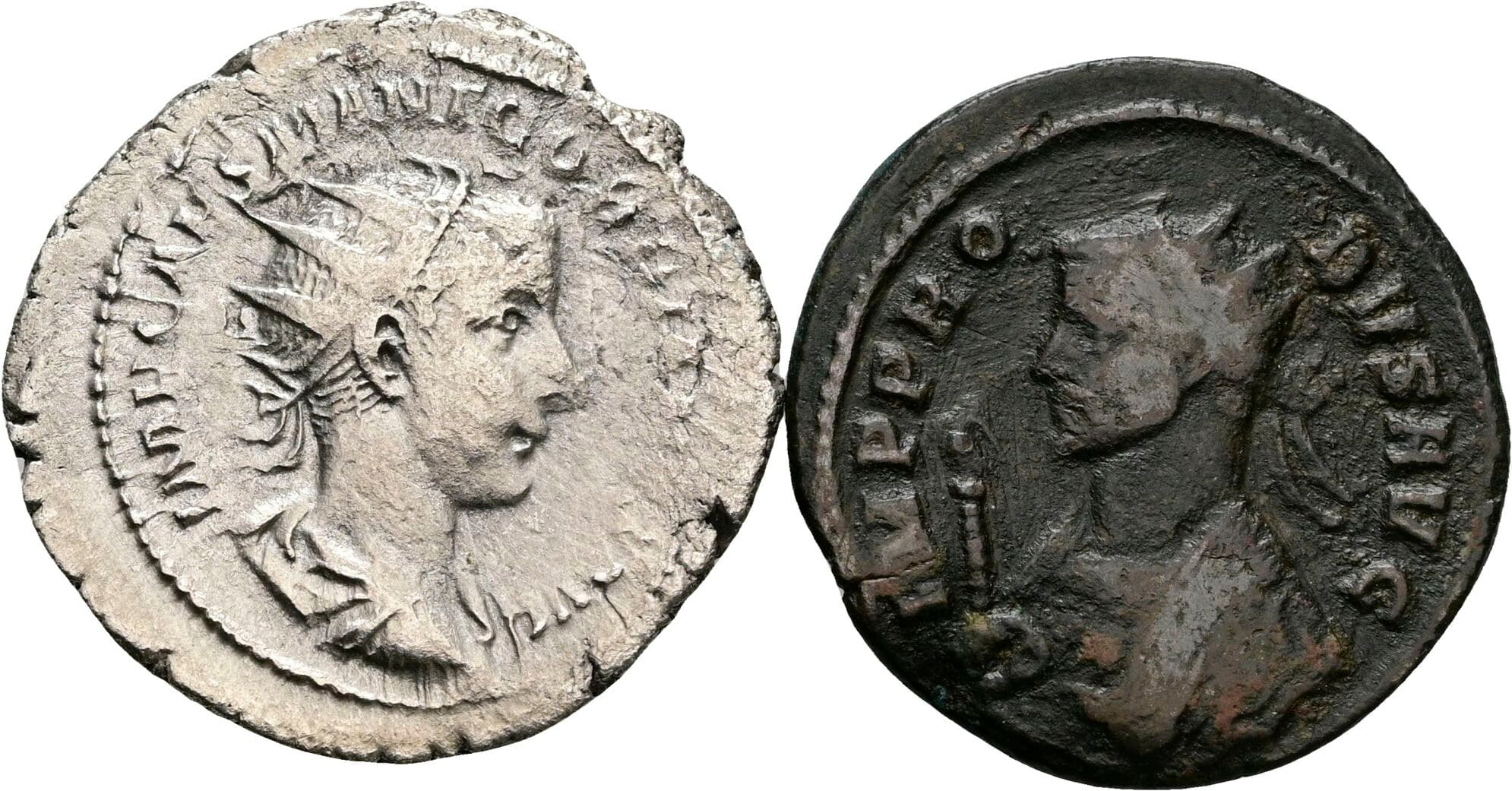 Lot 2 Stück Antoniniane