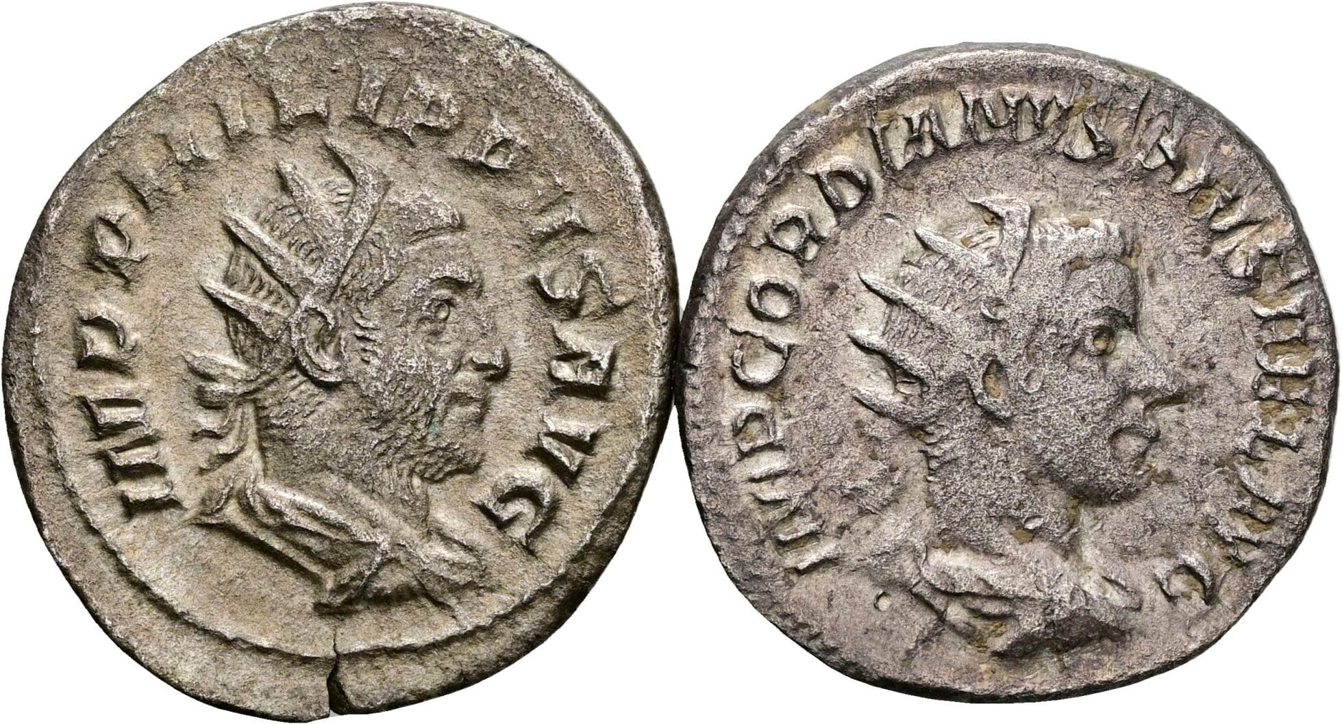 Lot 2 Stück Antoniniane