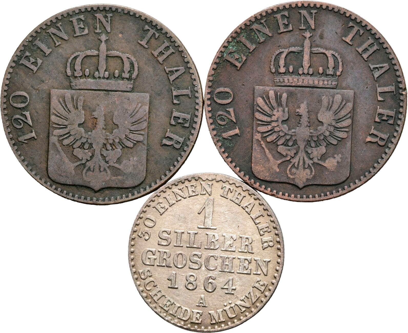 Lot 3 Stück Kleinmünzen