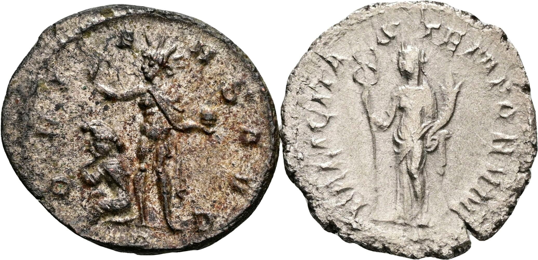 Lot 2 Stück Antoniniane