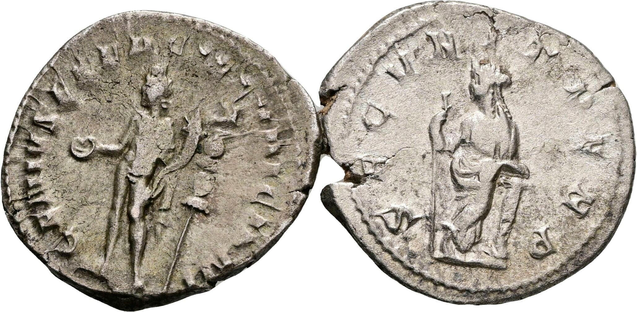 Lot 2 Stück Antoniniane