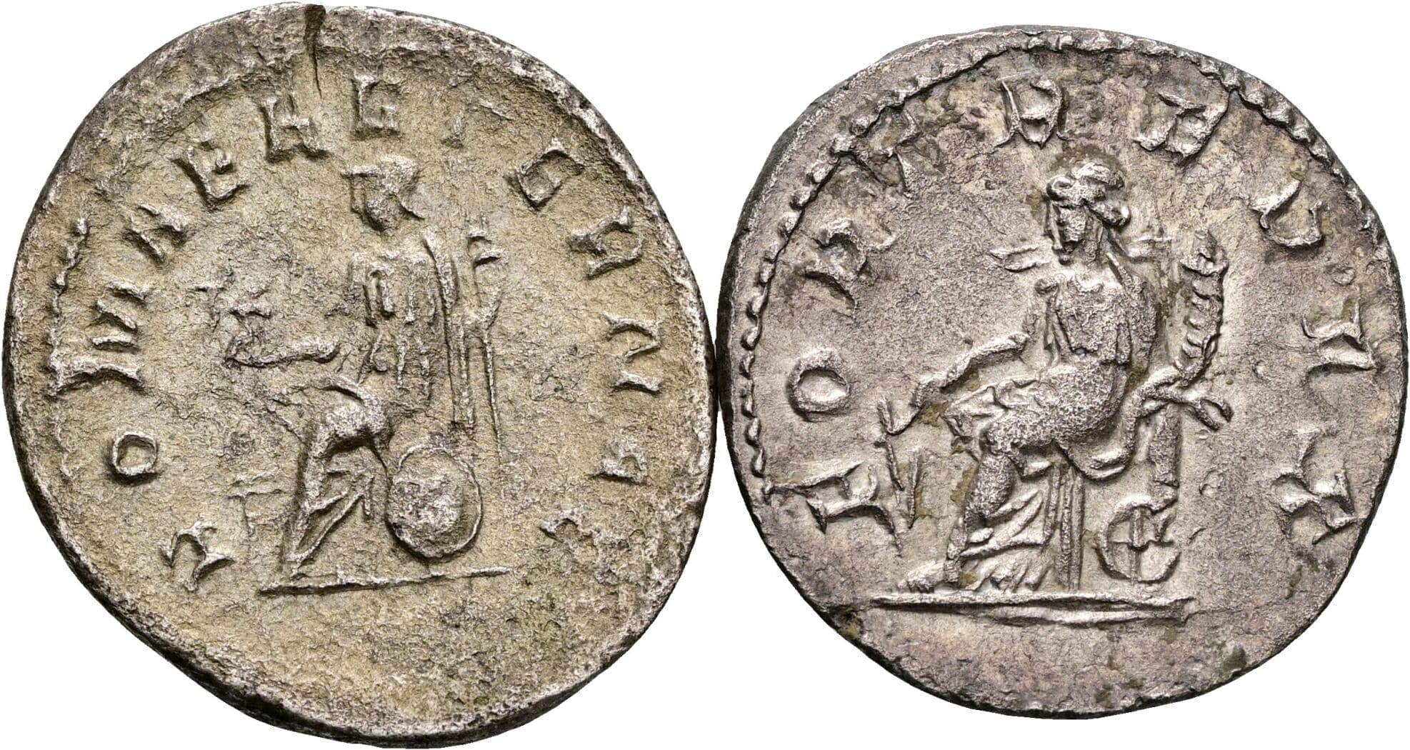 Lot 2 Stück Antoniniane