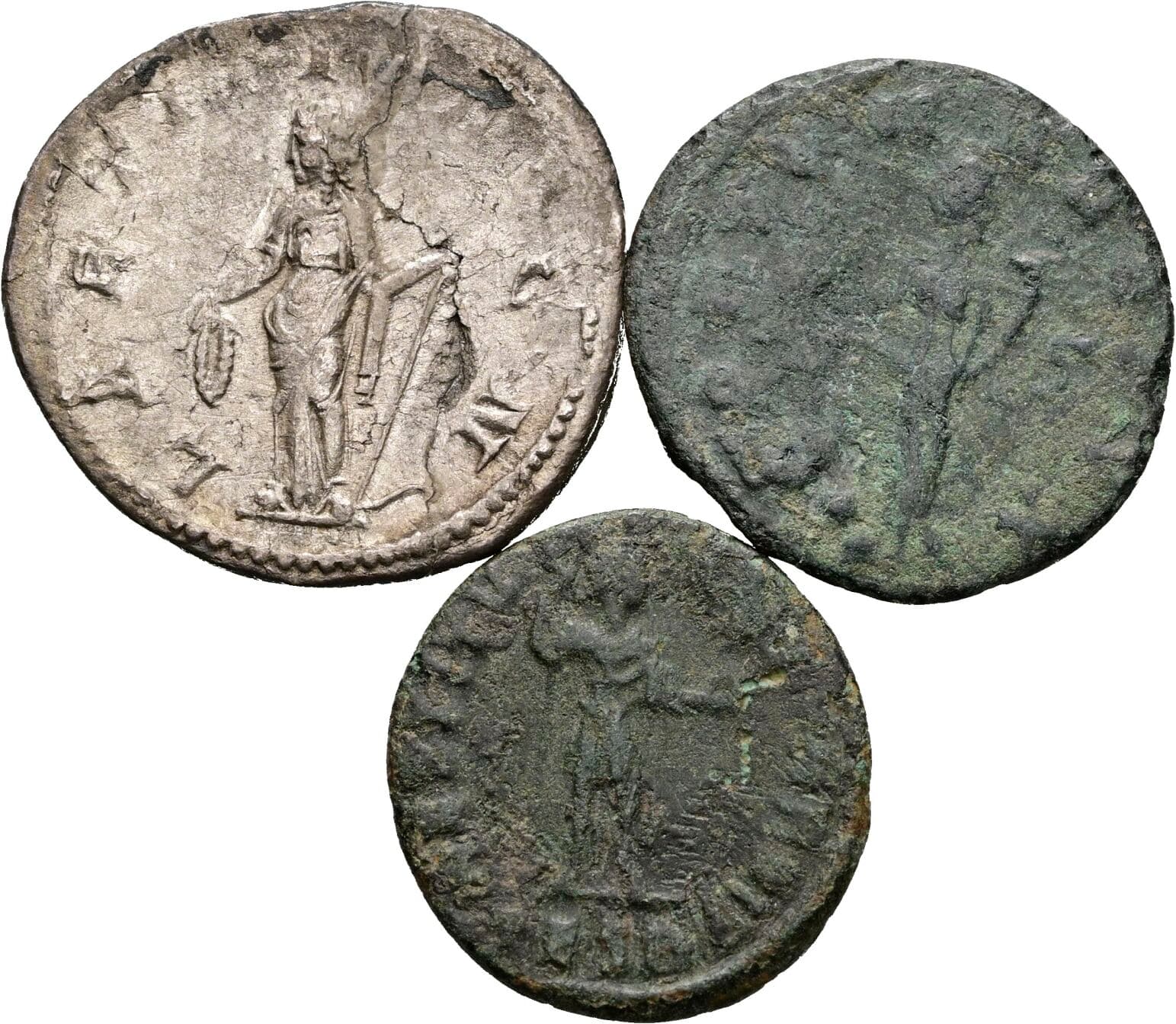 Lot 3 Stück Münzen