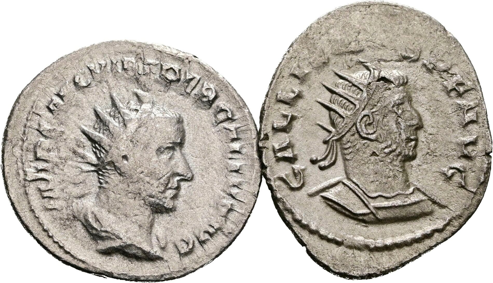 Lot 2 Stück Antoniniane