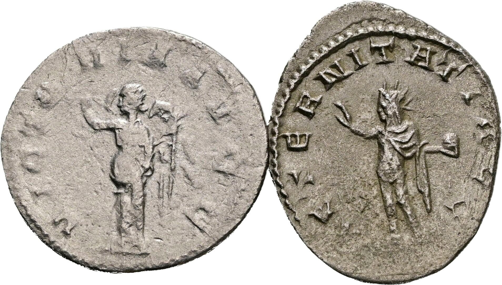 Lot 2 Stück Antoniniane