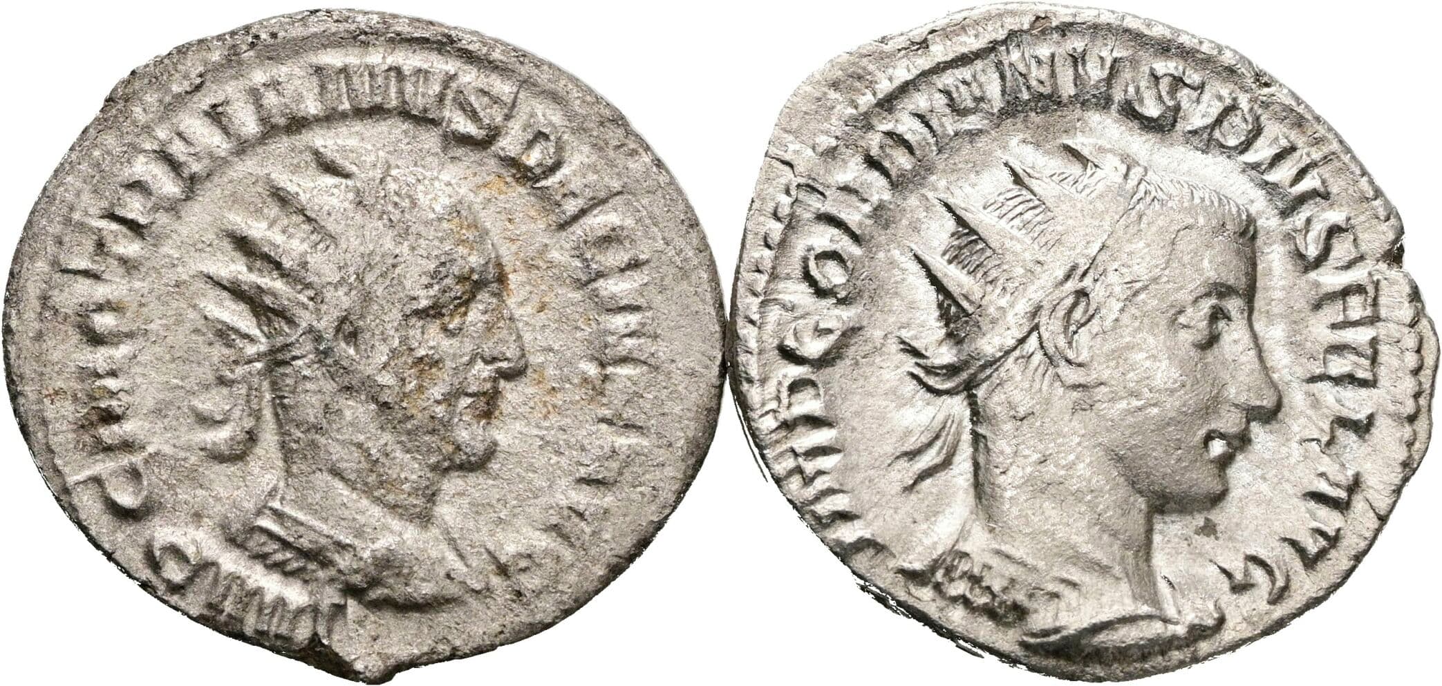 Lot 2 Stück Antoniniane