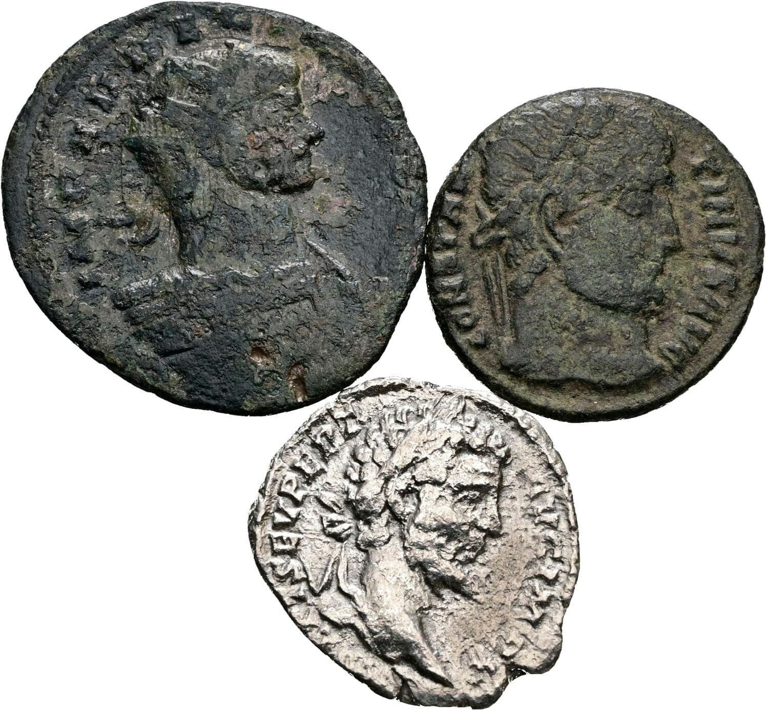 Lot 3 Stück Münzen