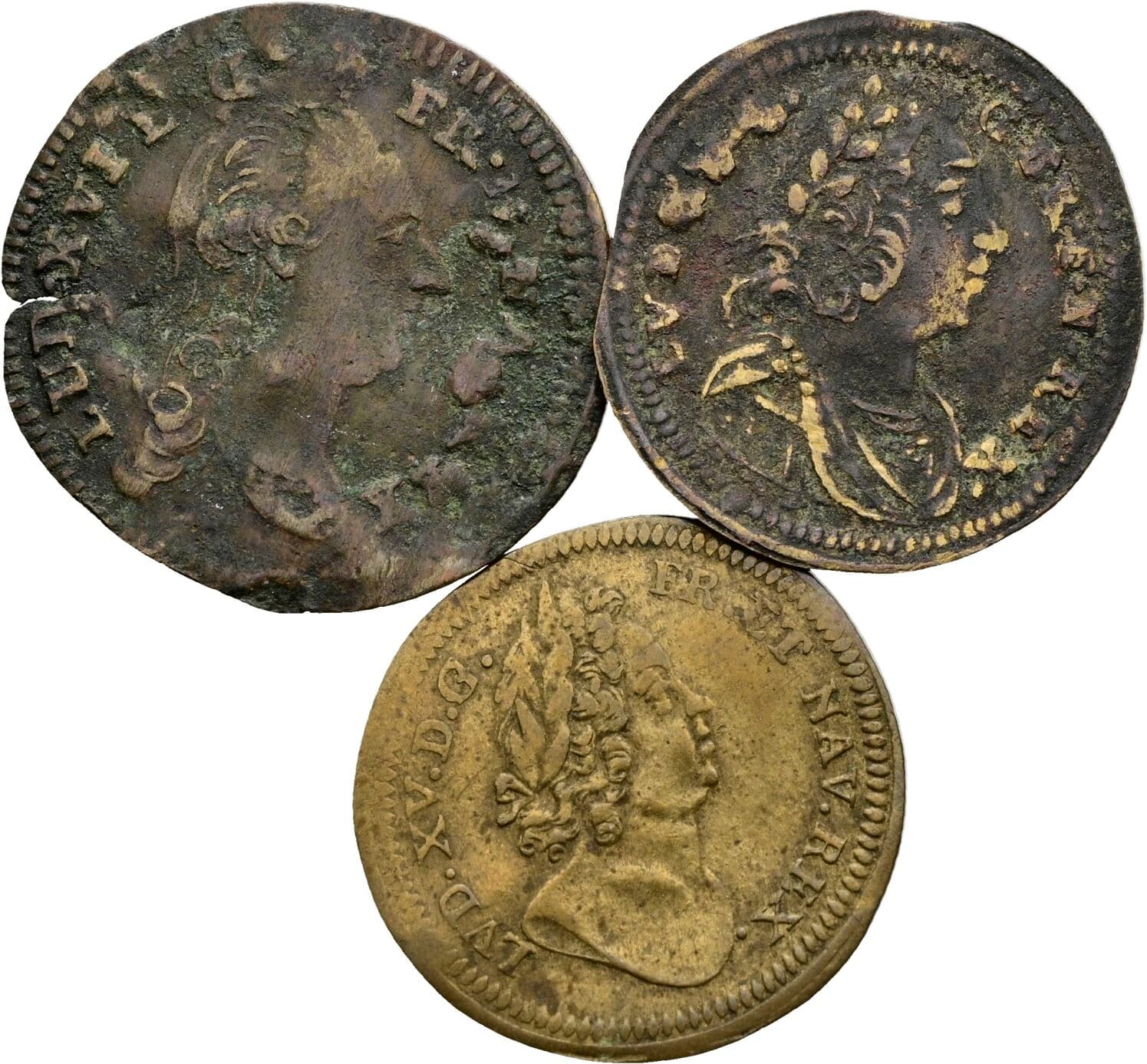 Lot 3 Stück Rechenpfennige