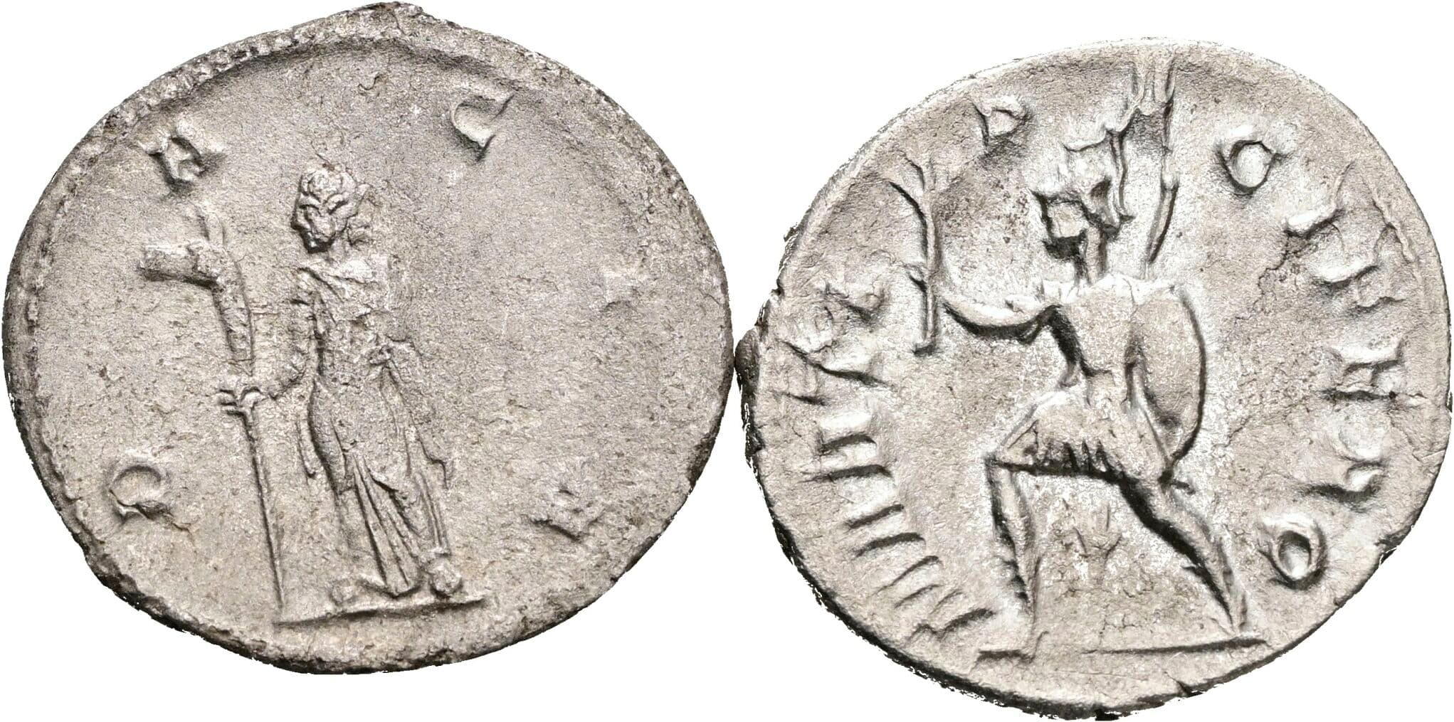 Lot 2 Stück Antoniniane