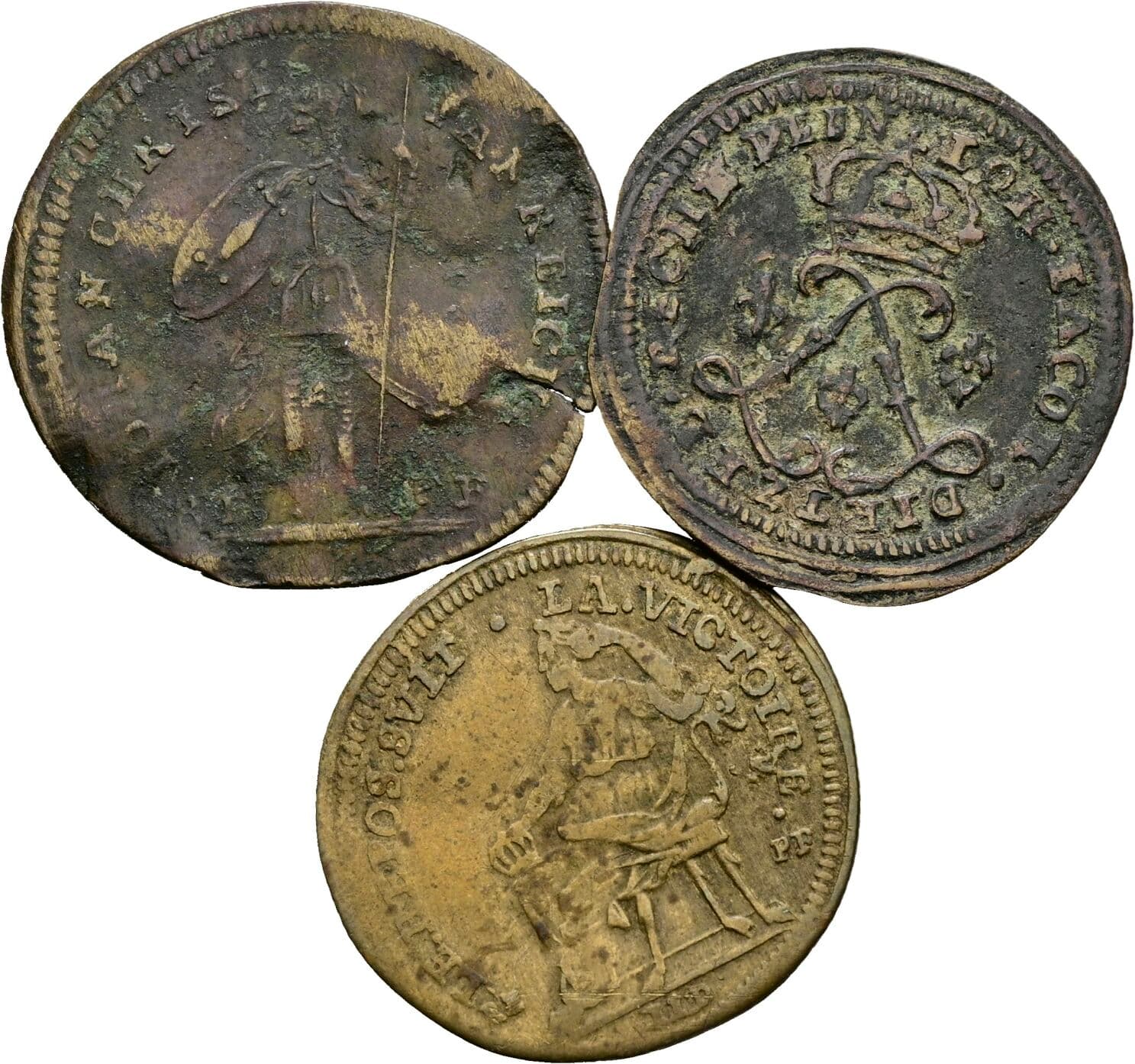 Lot 3 Stück Rechenpfennige