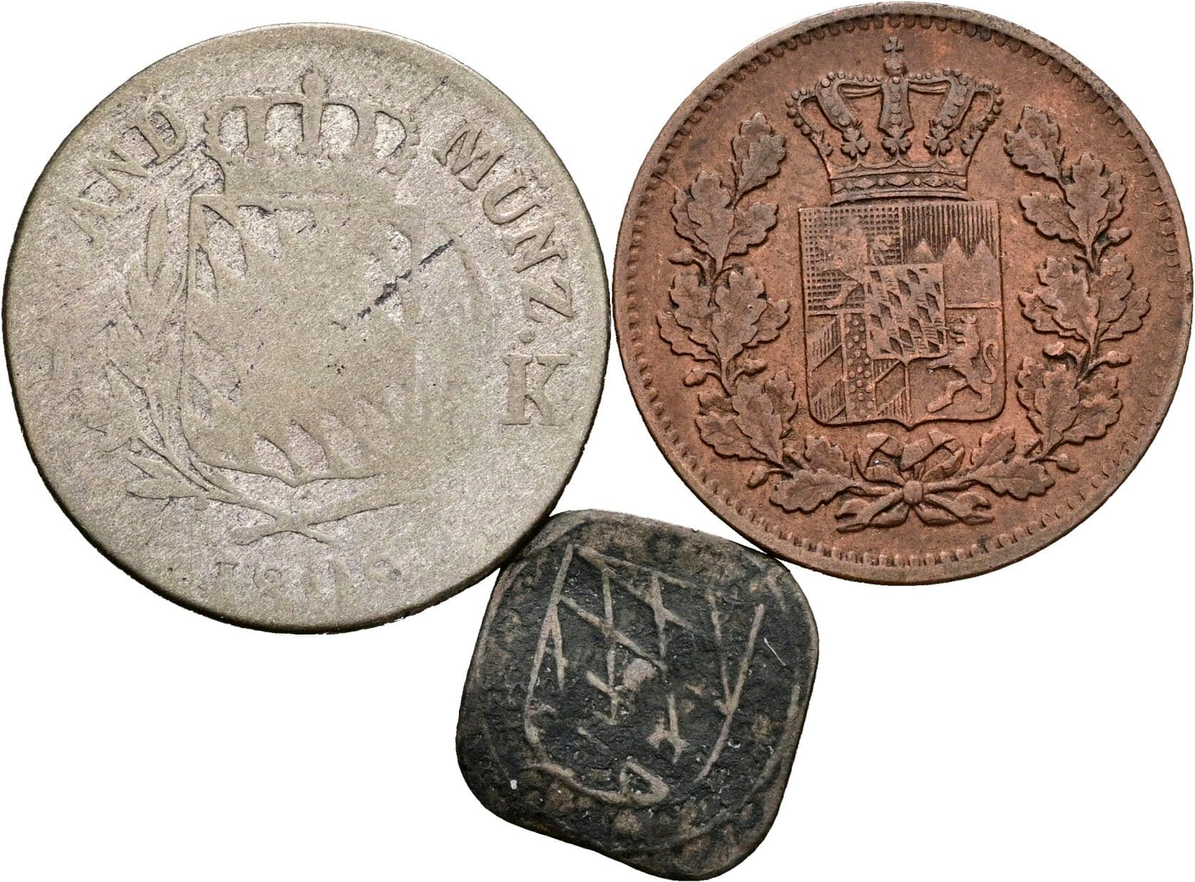 Lot 3 Stück Münzen