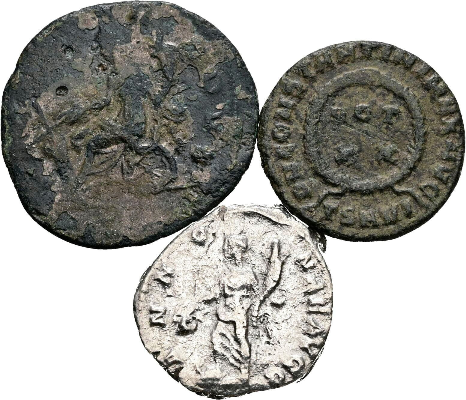 Lot 3 Stück Münzen