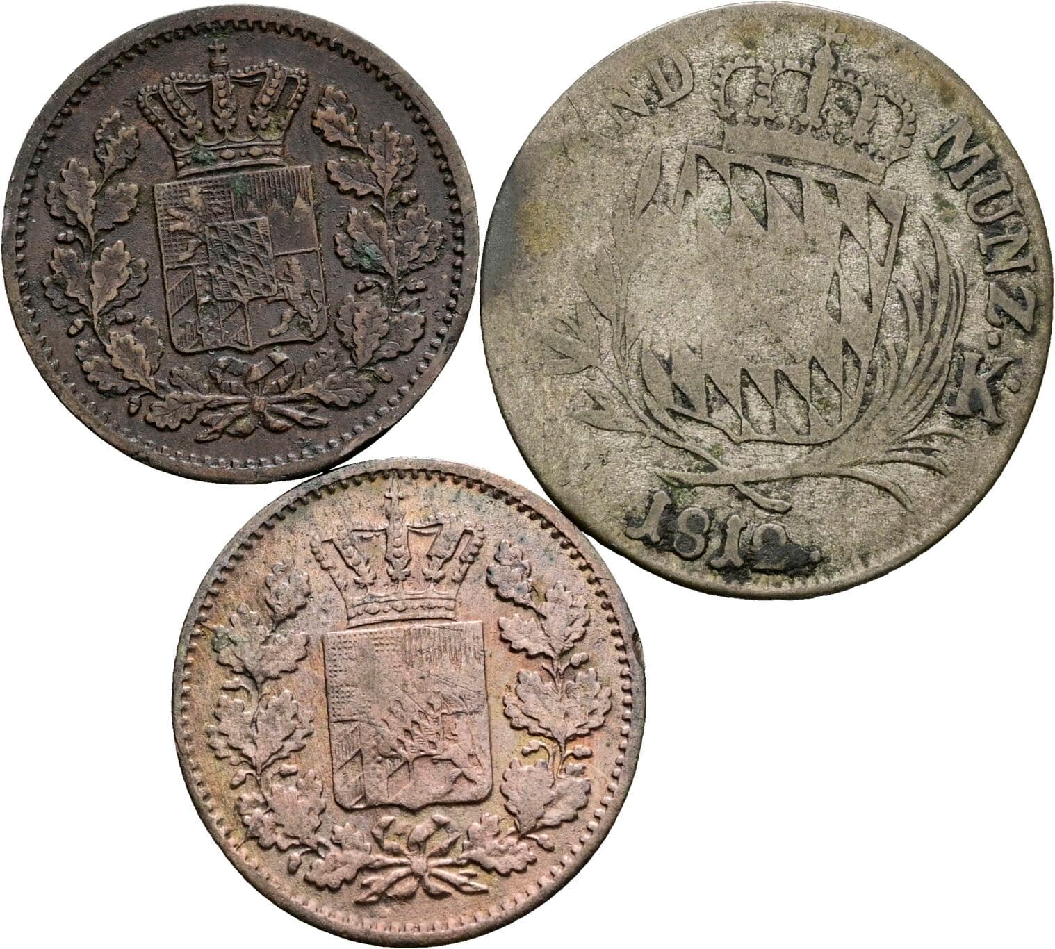 Lot 3 Stück Münzen