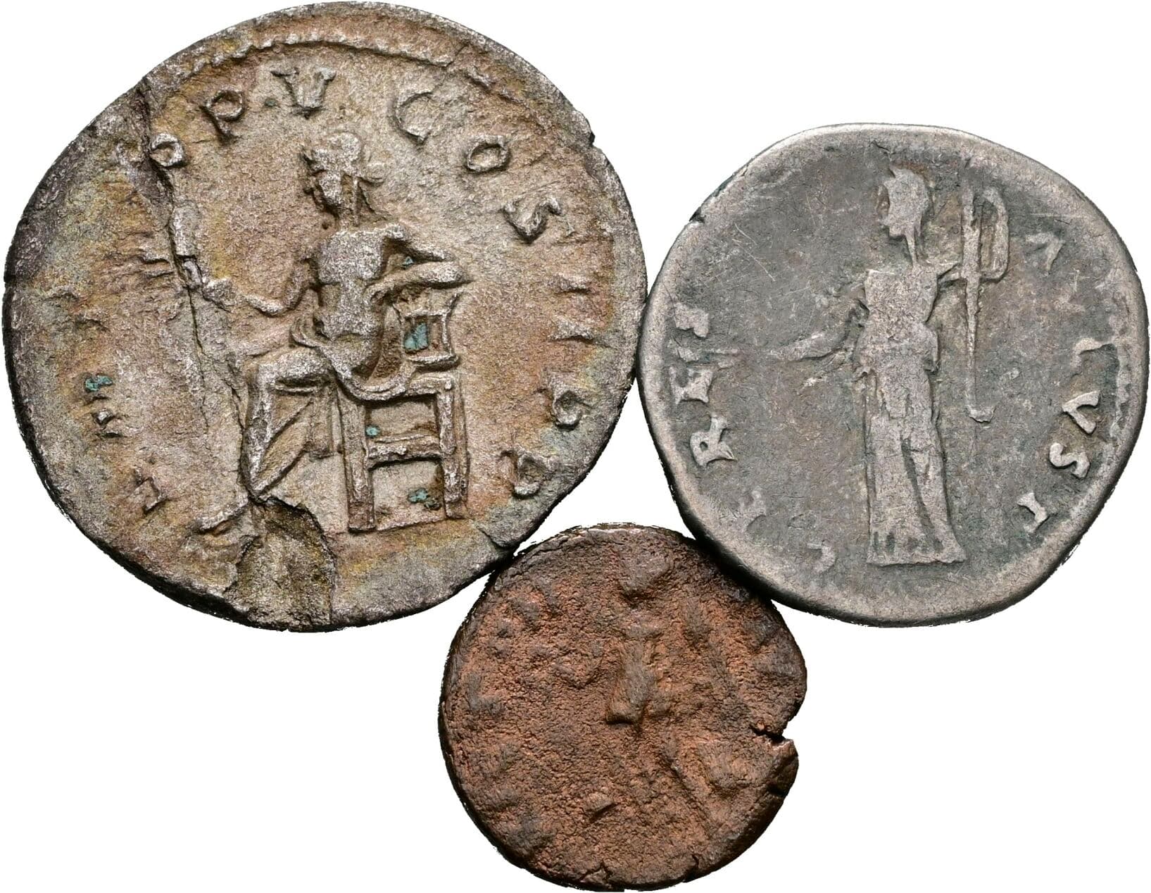 Lot Denar, Antoninian, AE Münze