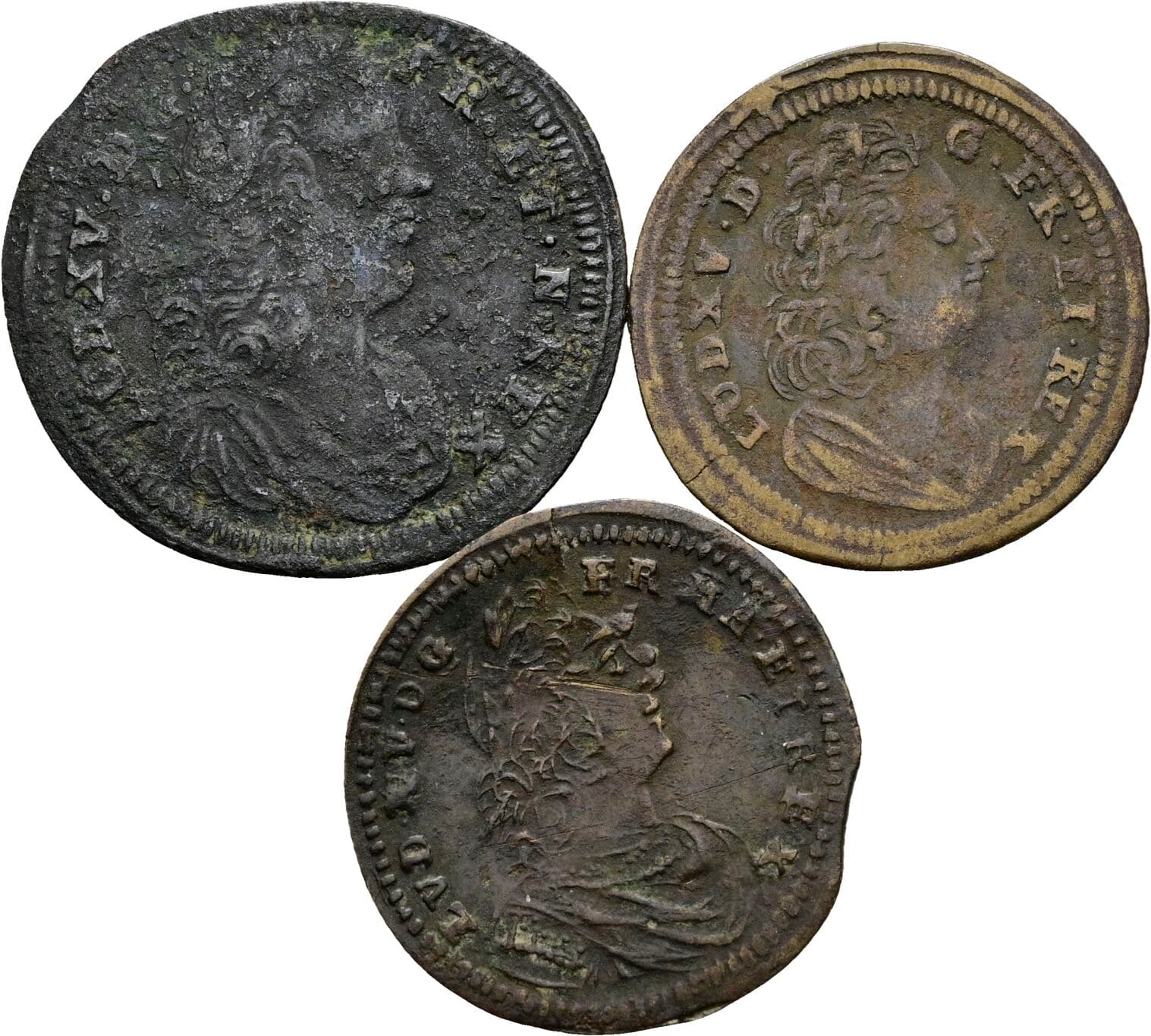 Lot 3 Stück Rechenpfennige