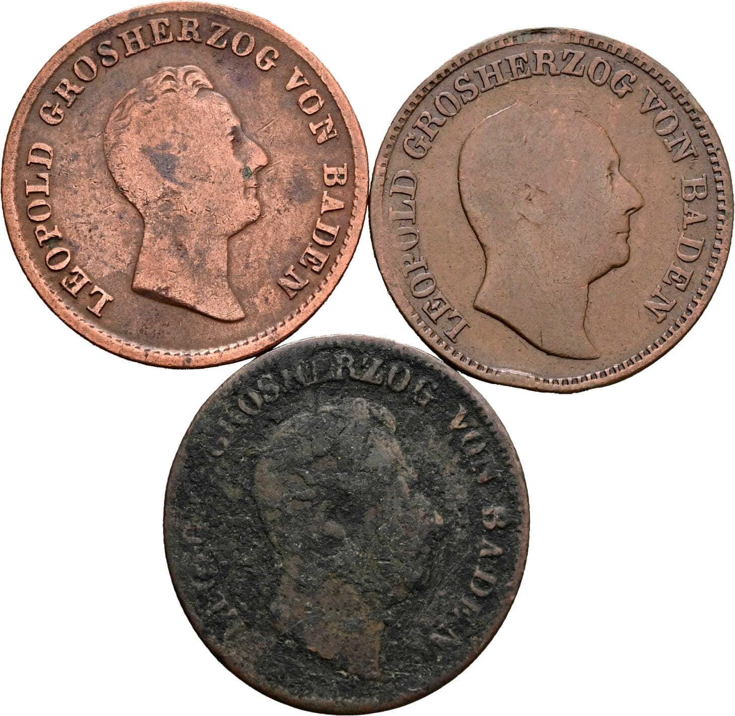 Lot 3 Stück Kreuzer