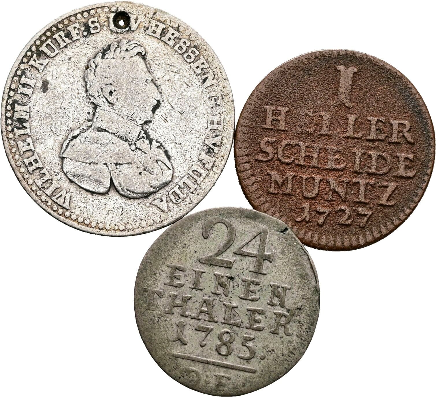 Lot 3 Stück Münzen