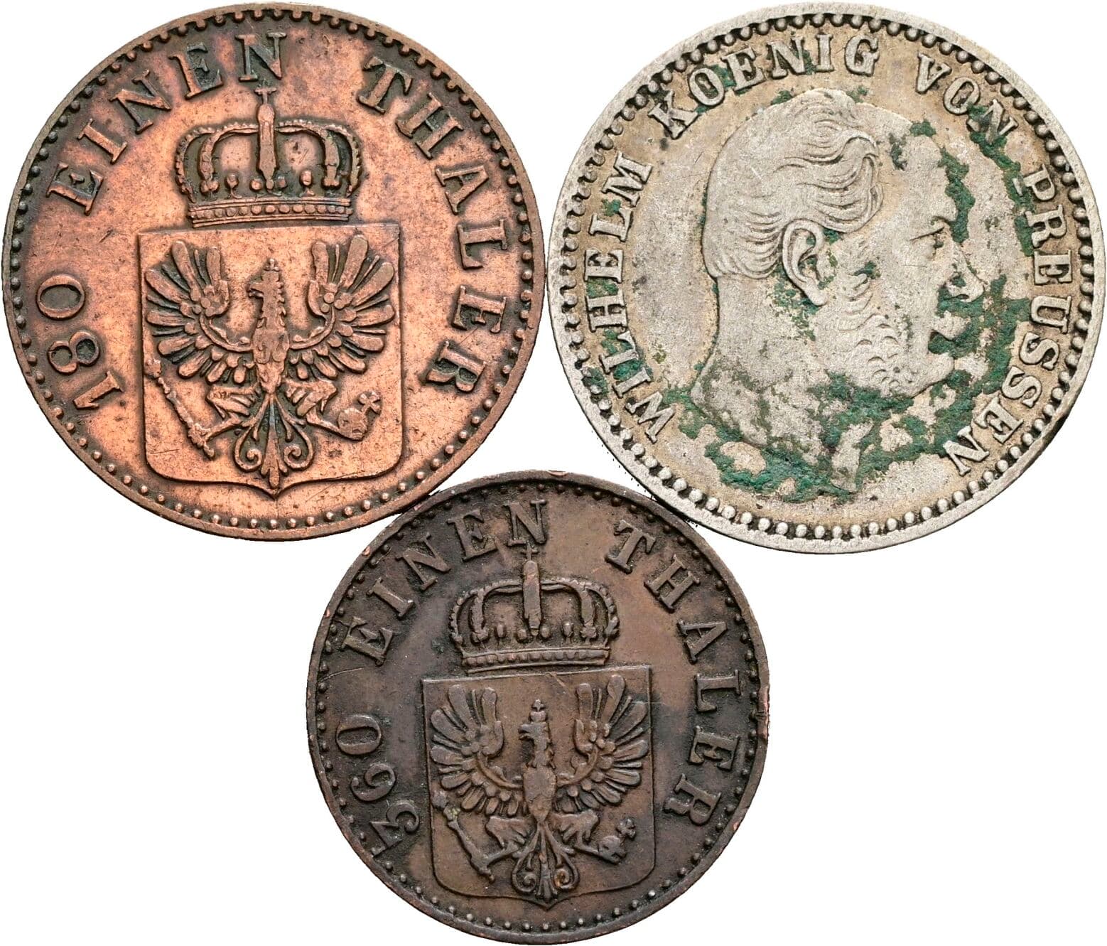 Lot 3 Stück Münzen