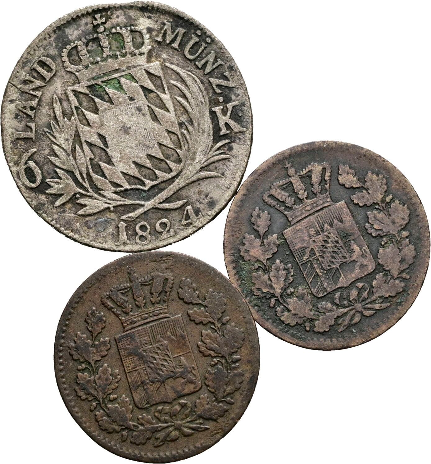 Lot 3 Stück Münzen