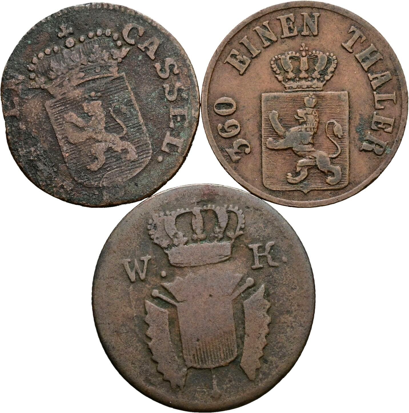 Lot 3 Stück Münzen