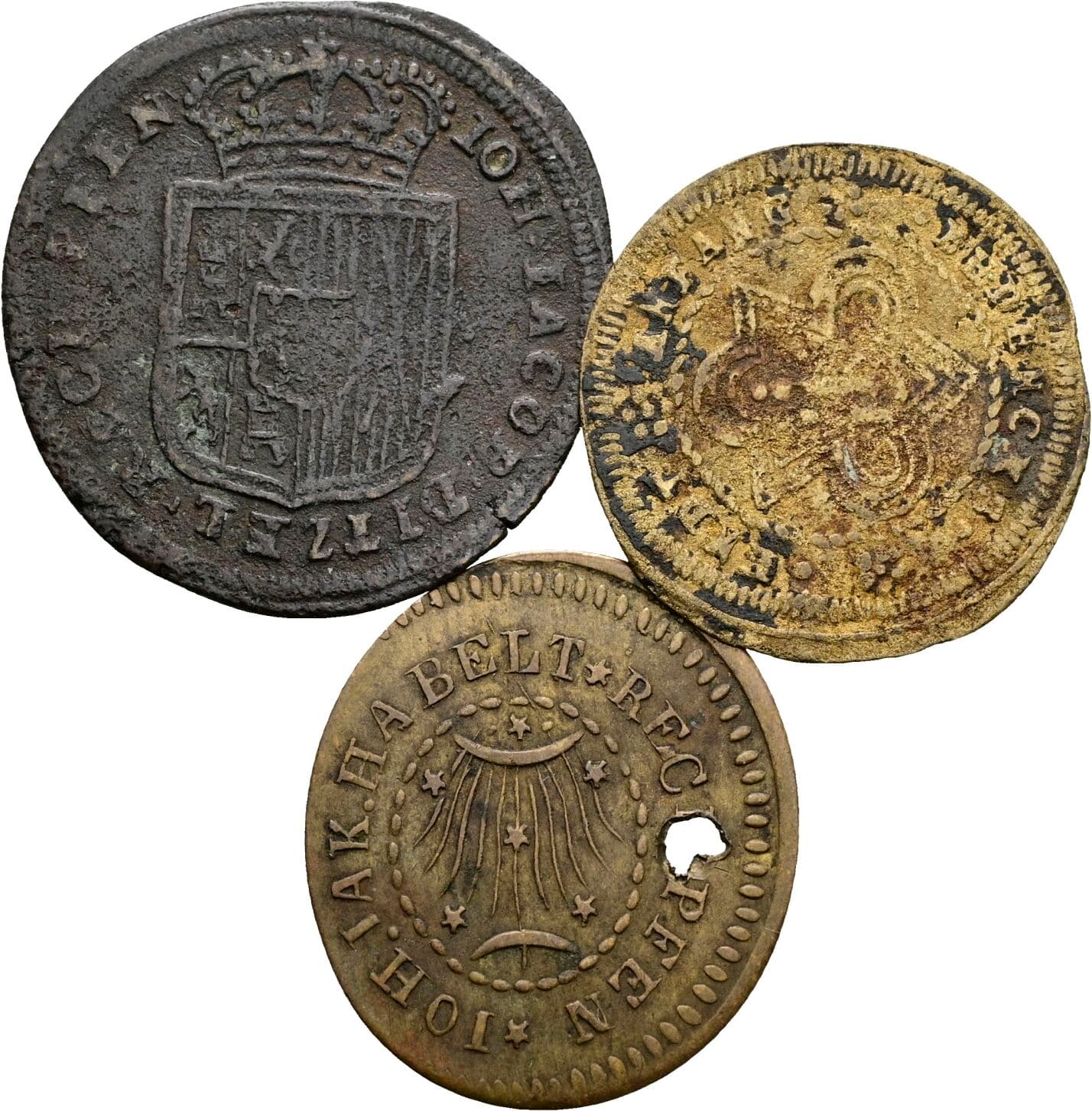 Lot 3 Stück Rechenpfennige