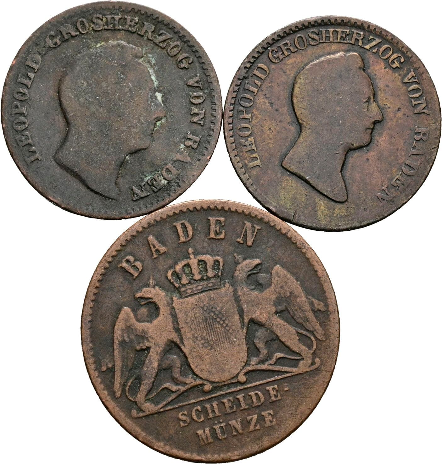 Lot 3 Stück Münzen