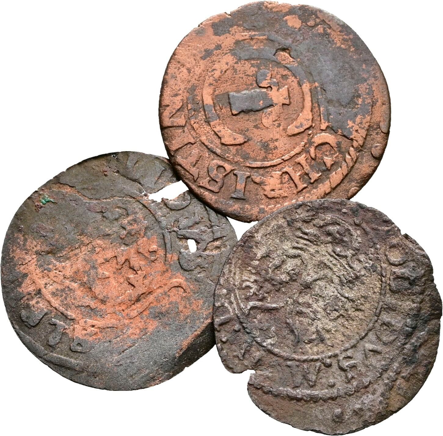 Lot 3 Stück Soldius Shilling