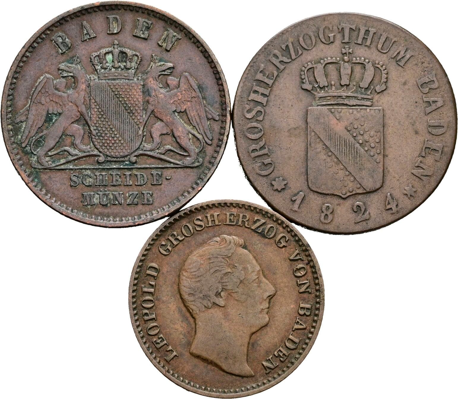 Lot 3 Stück Münzen