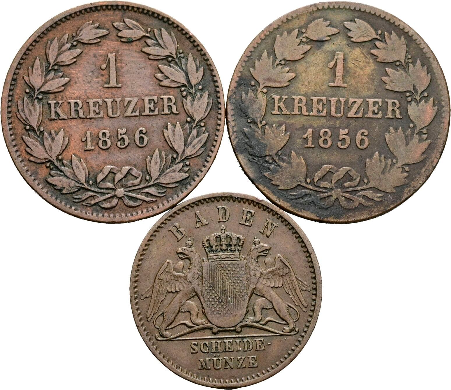 Lot 3 Stück Kreuzer