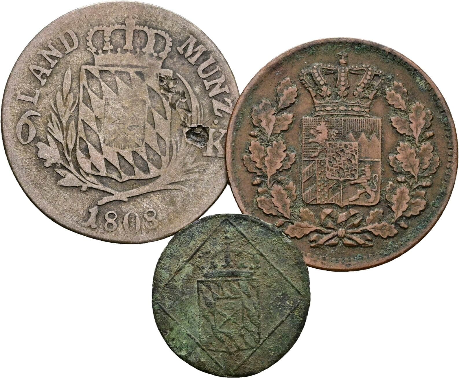 Lot 3 Stück Münzen