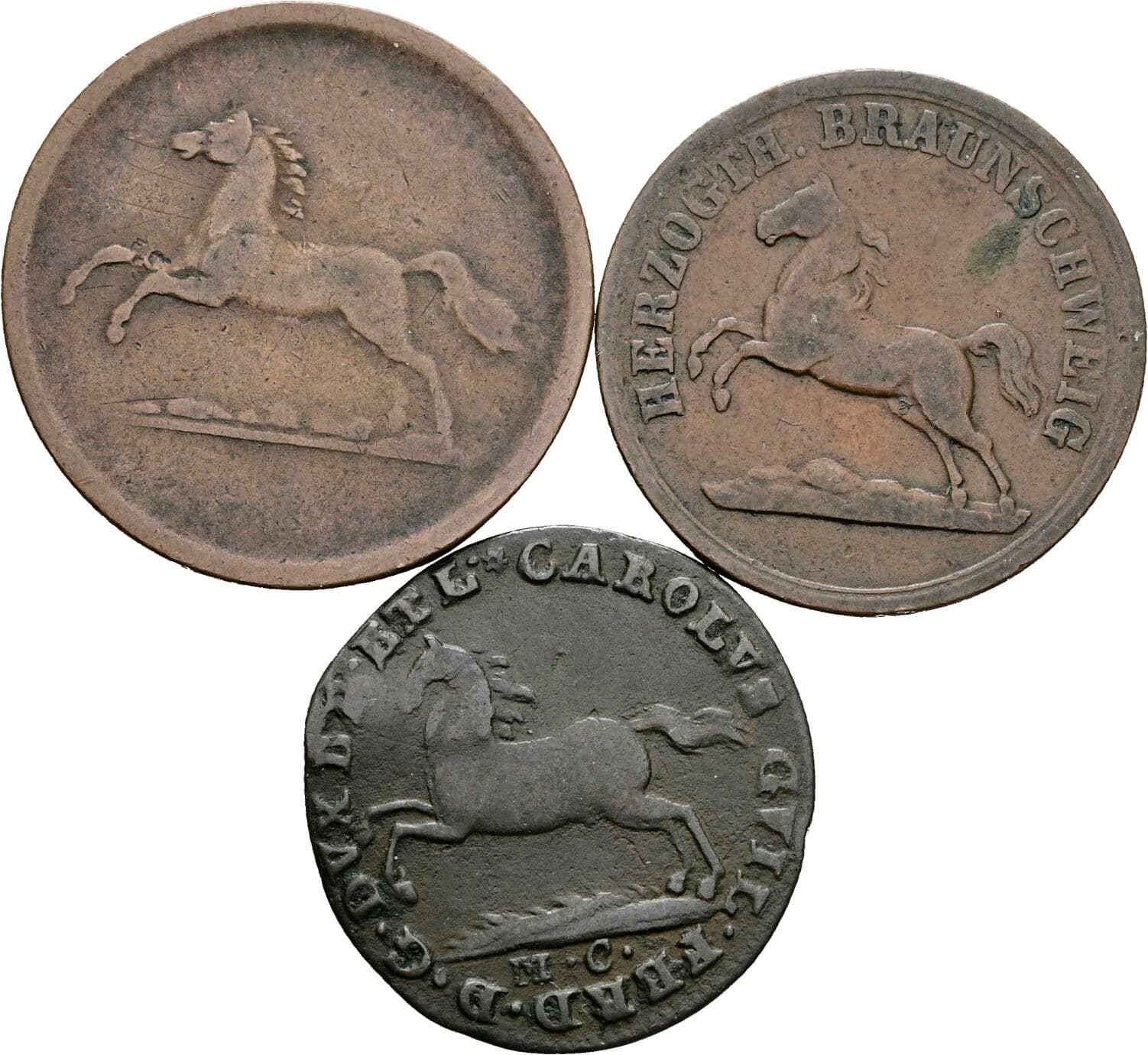 Lot 3 Stück Münzen