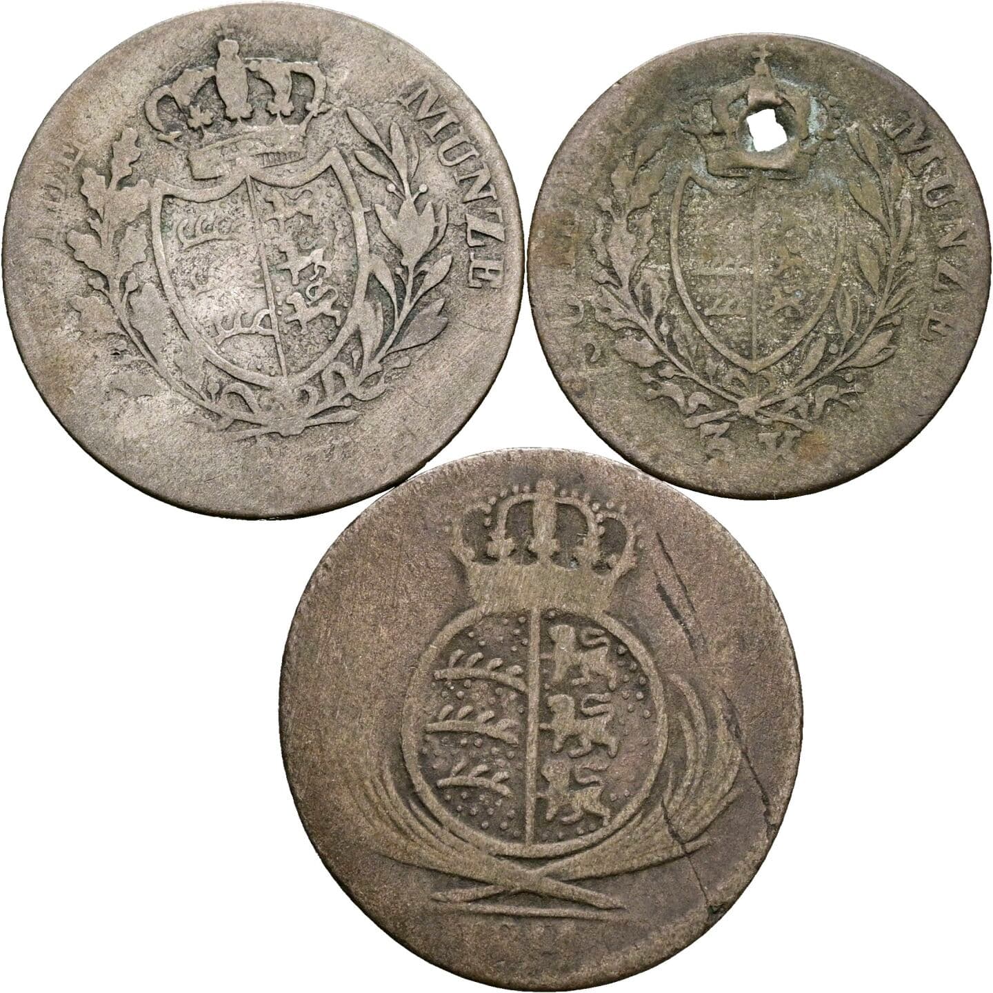 Lot 3 Stück Kreuzer