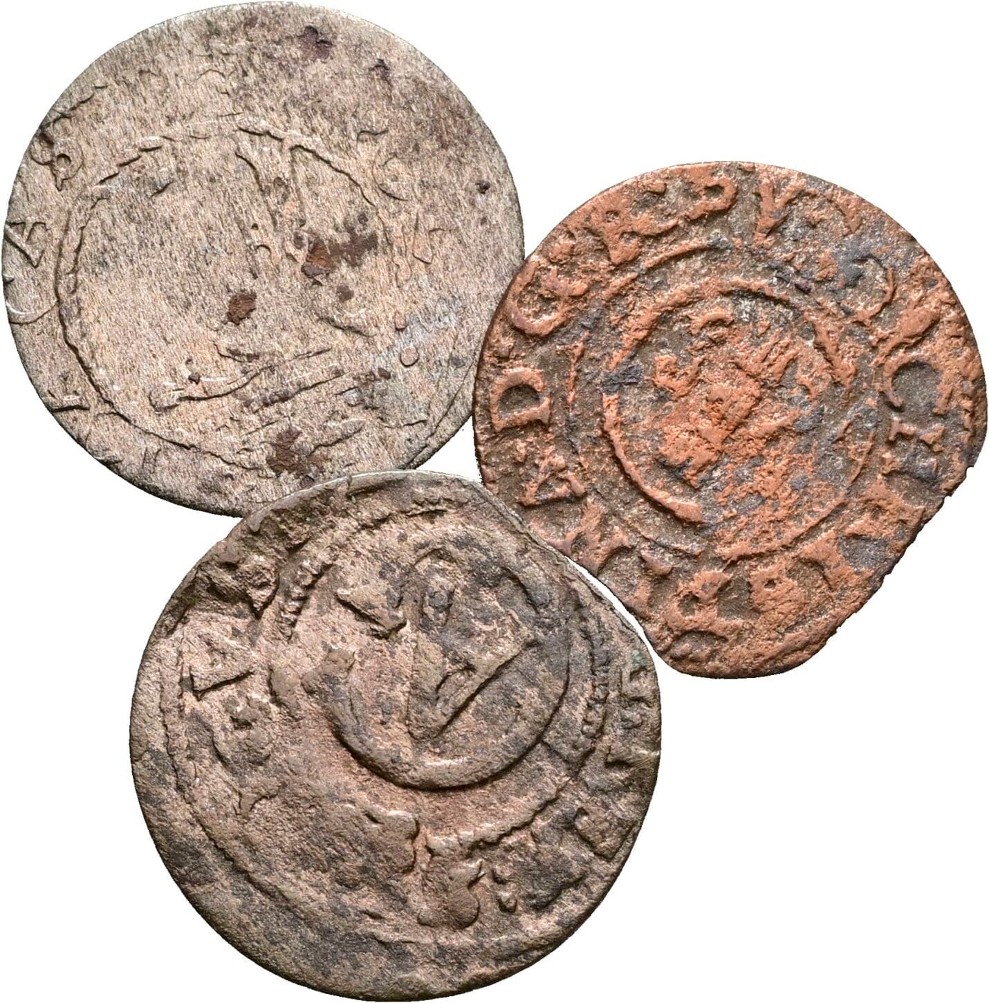 Lot 3 Stück Solidus Shilling