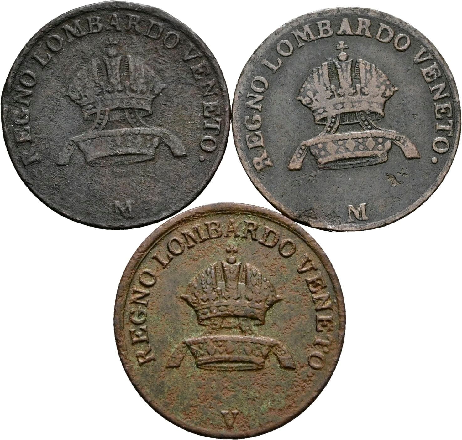 Lot 3 Stück 1 Centesimo