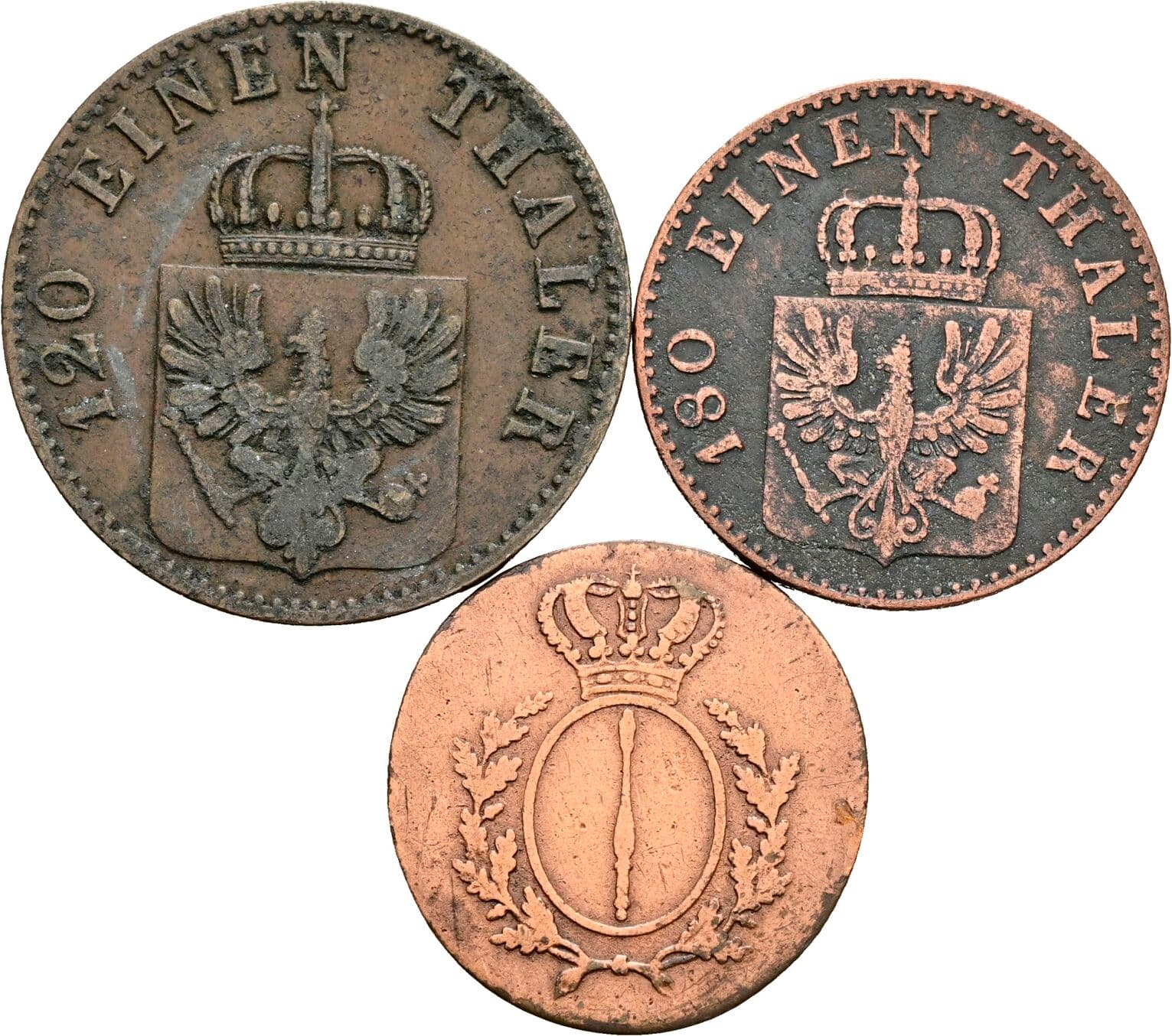 Lot 3 Stück Pfennig