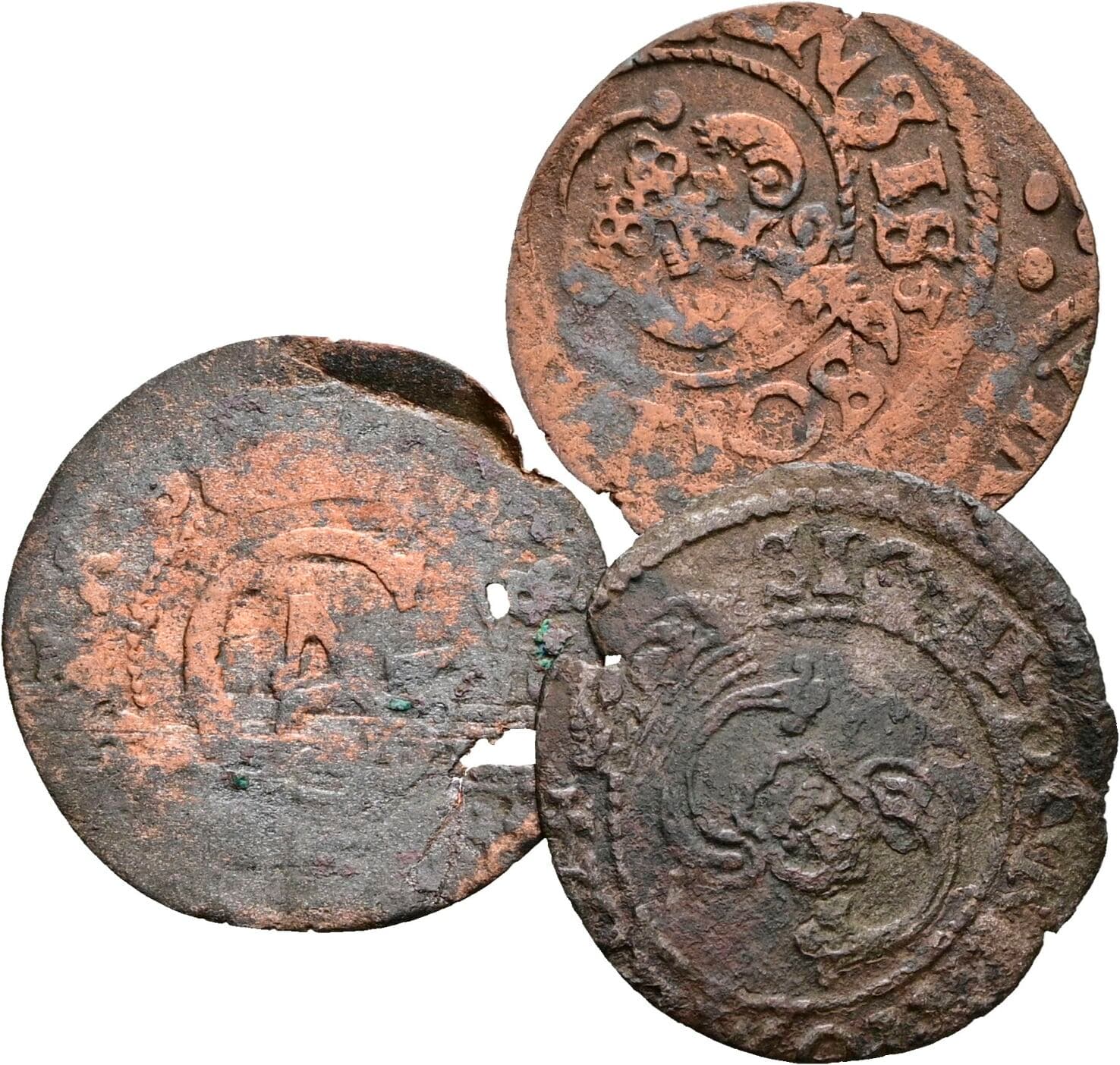 Lot 3 Stück Soldius Shilling