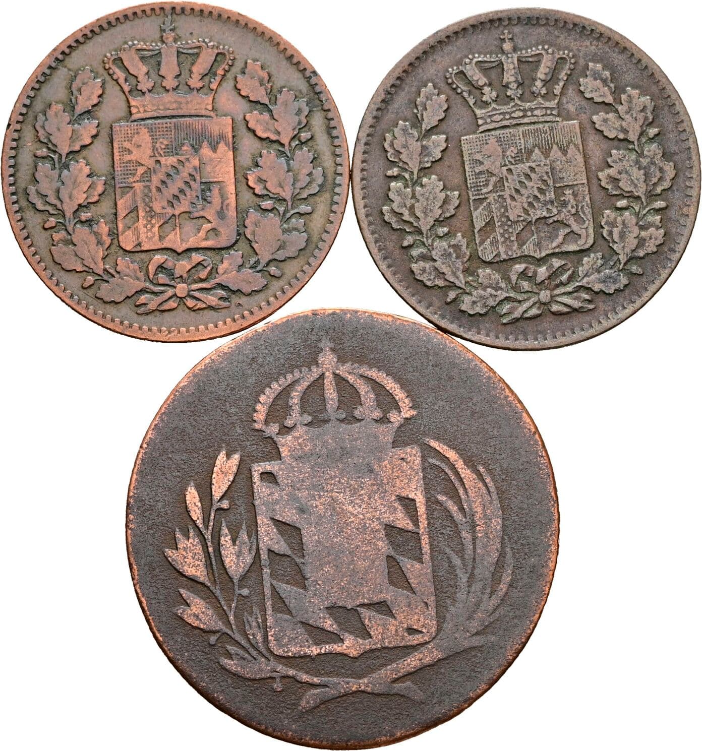 Lot 3 Stück Münzen