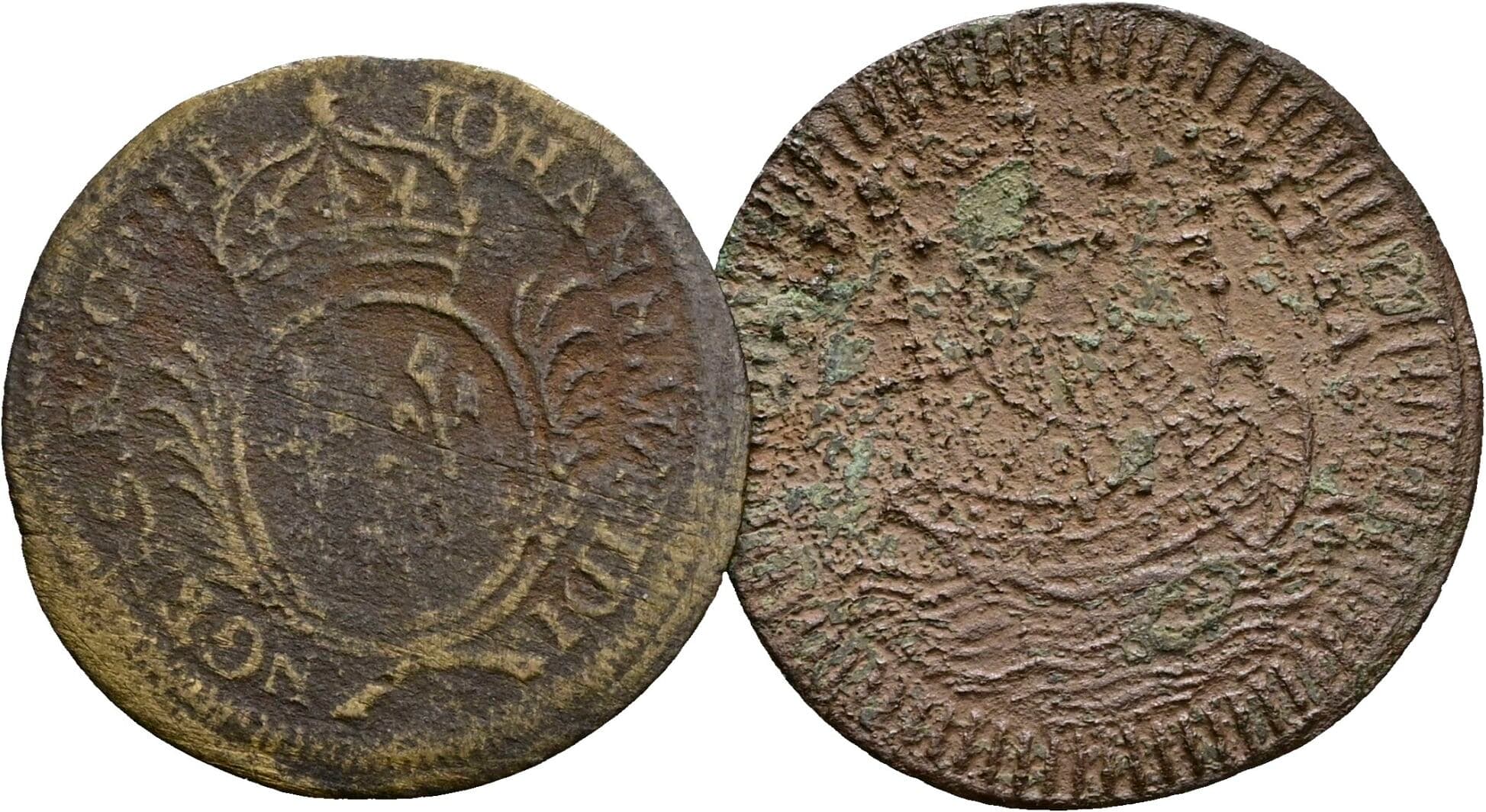 Lot 2 Stück Rechenpfennige