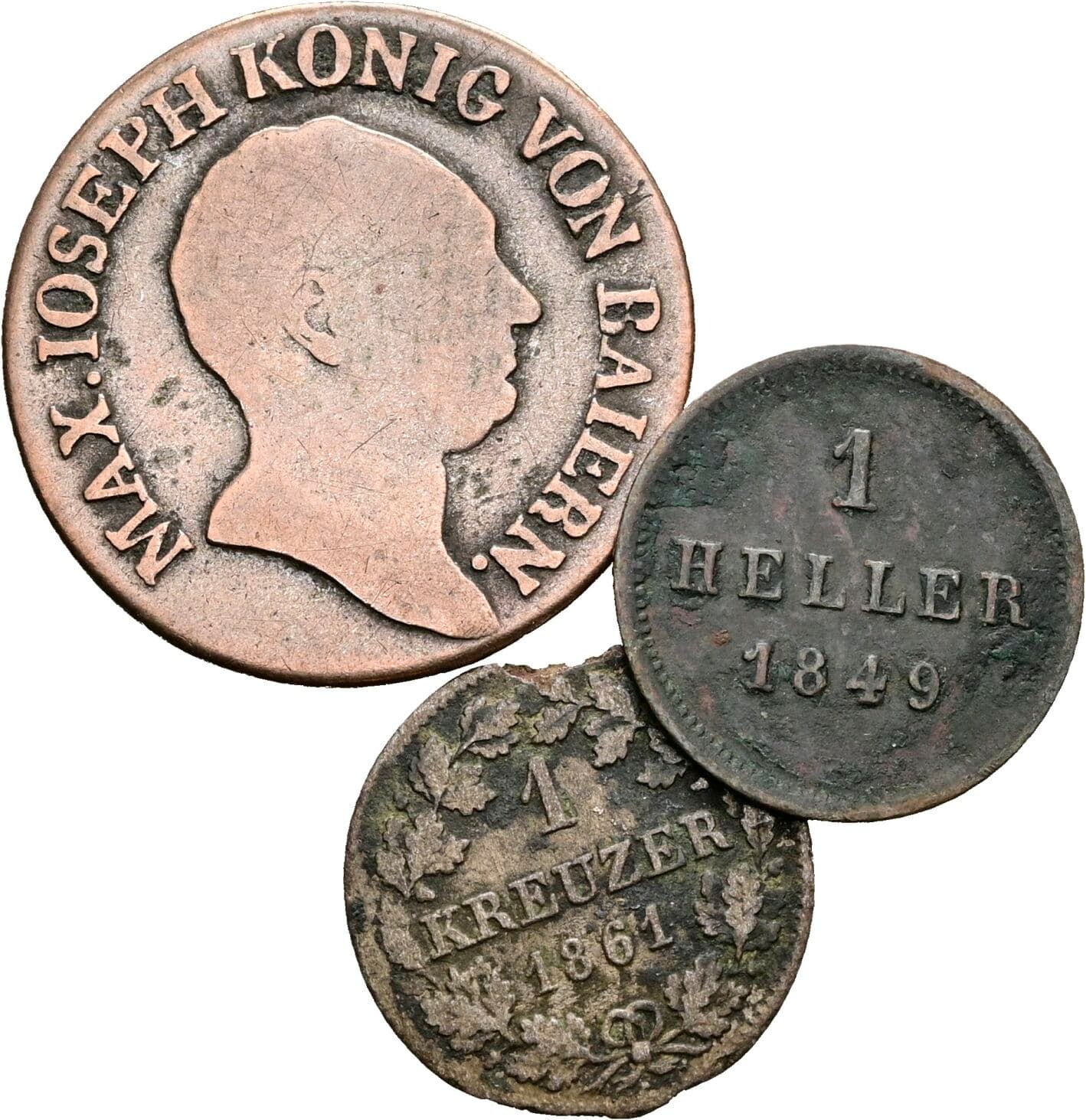 Lot 3 Stück Münzen