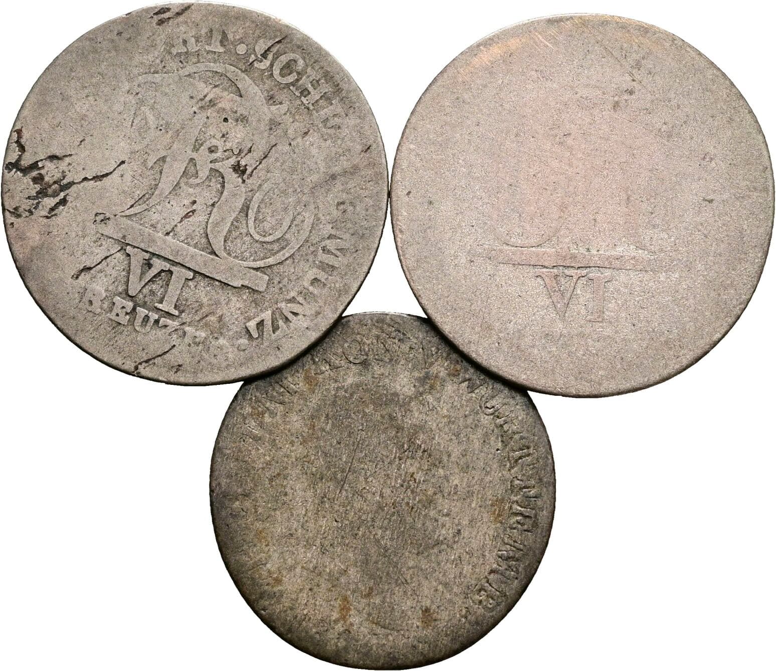 Lot 3 Stück Kreuzer