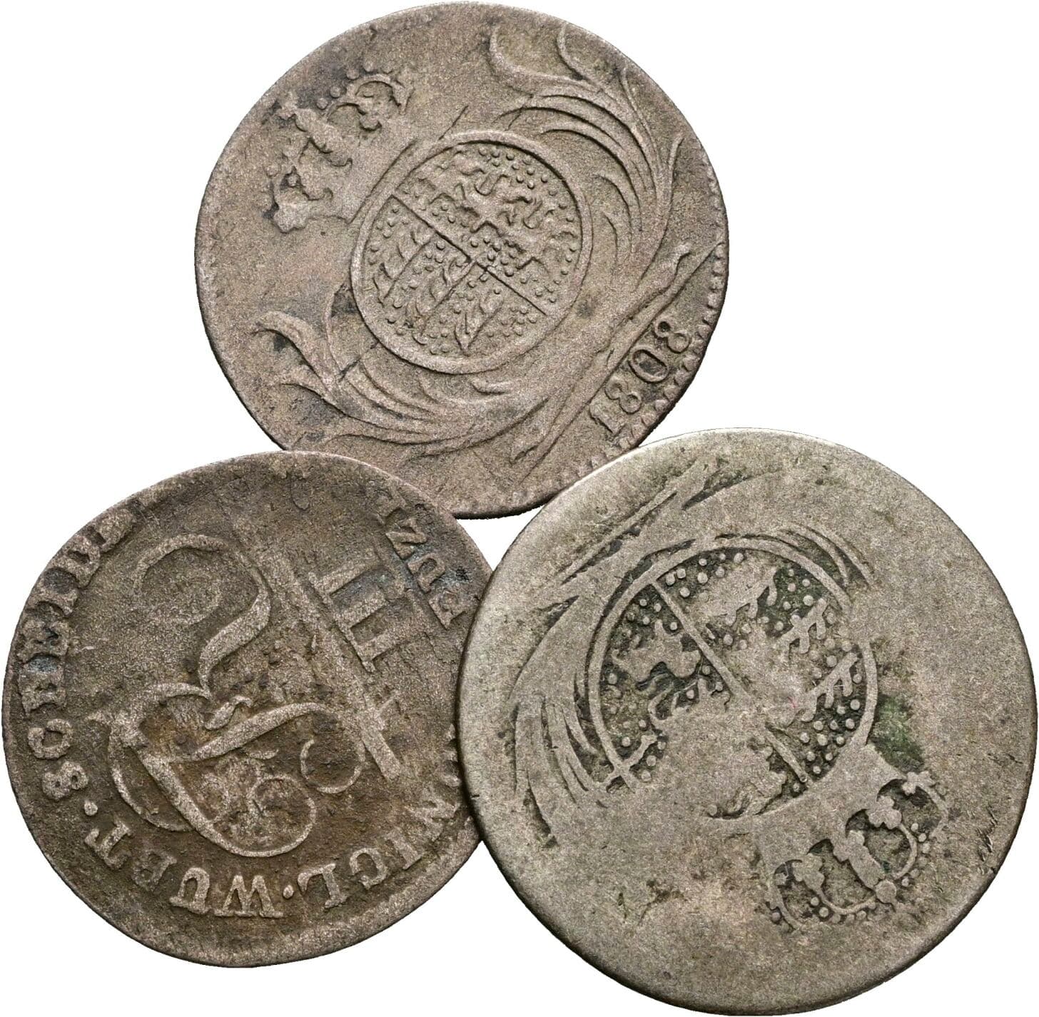 Lot 3 Stück Kreuzer