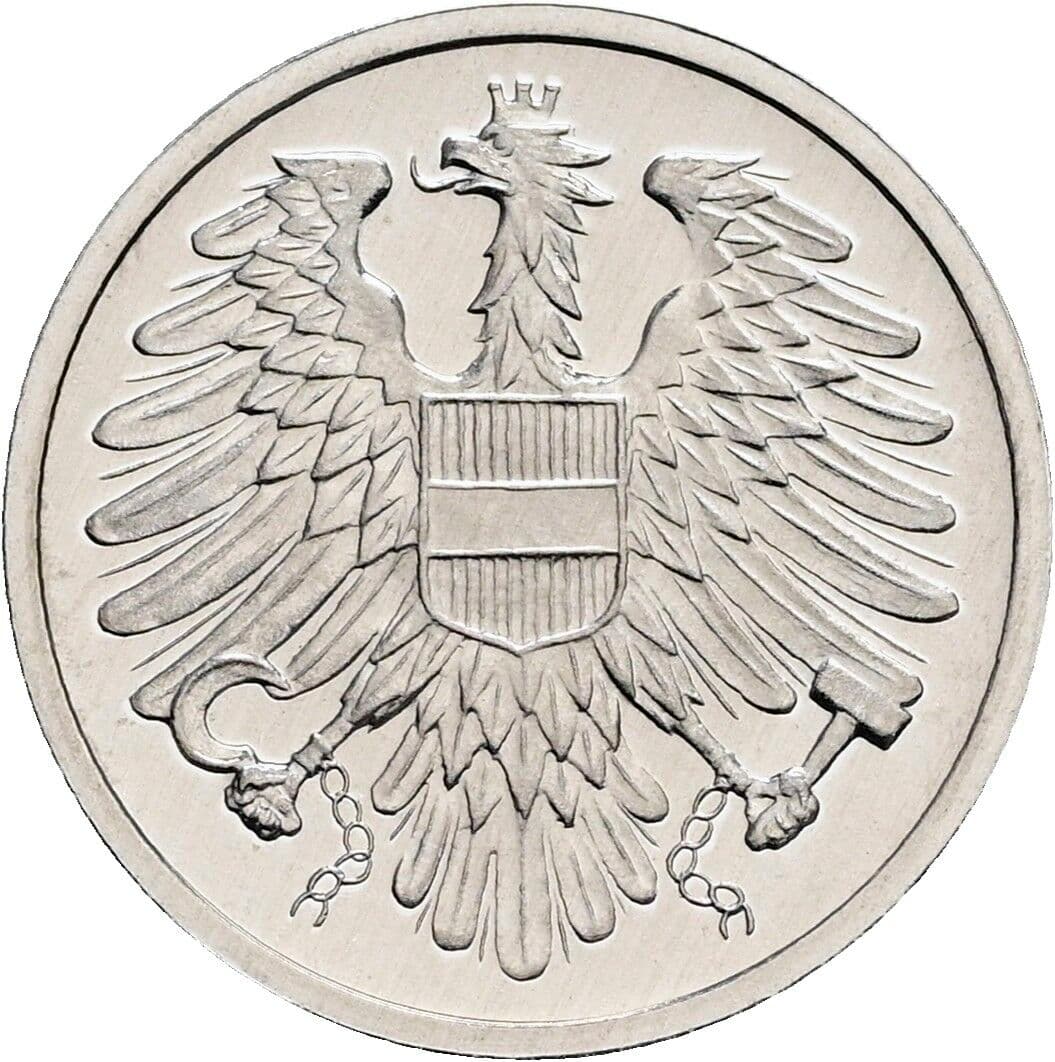 2 Groschen 1983 – Rückseite