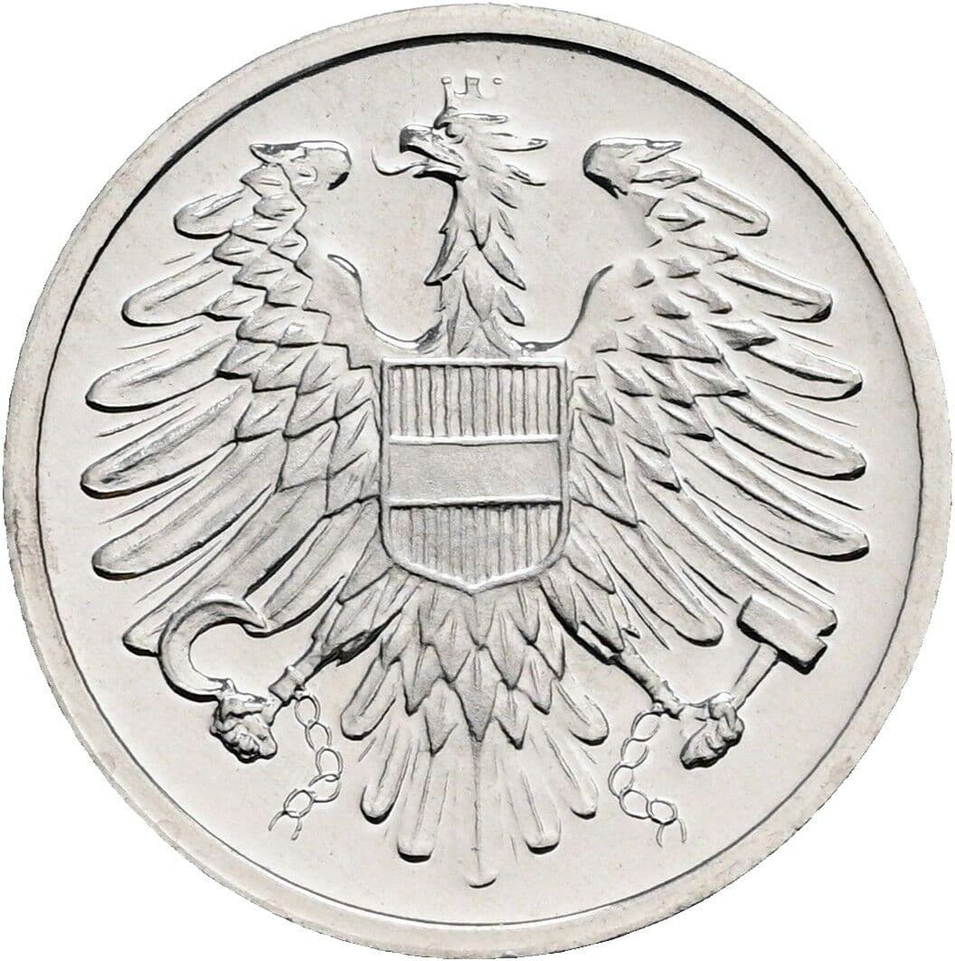 2 Groschen 1983 – Rückseite