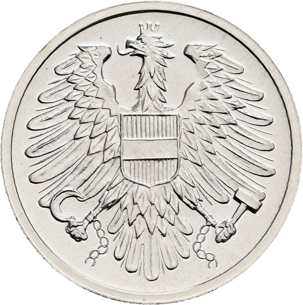 2 Groschen 1983 – Rückseite