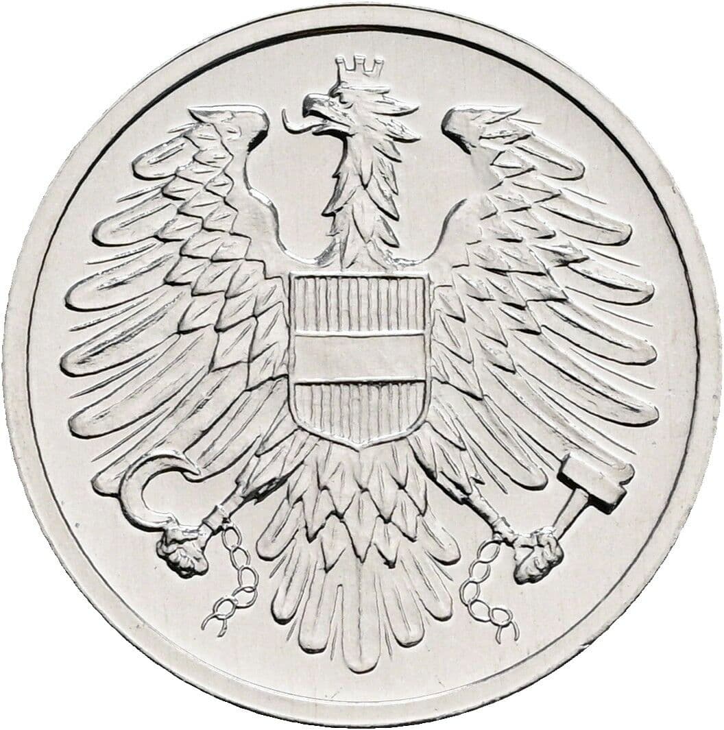 2 Groschen 1983 – Rückseite