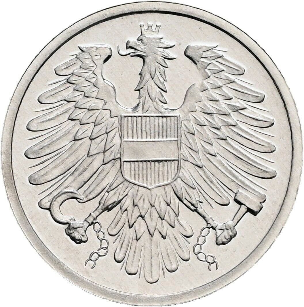 2 Groschen 1983 – Rückseite