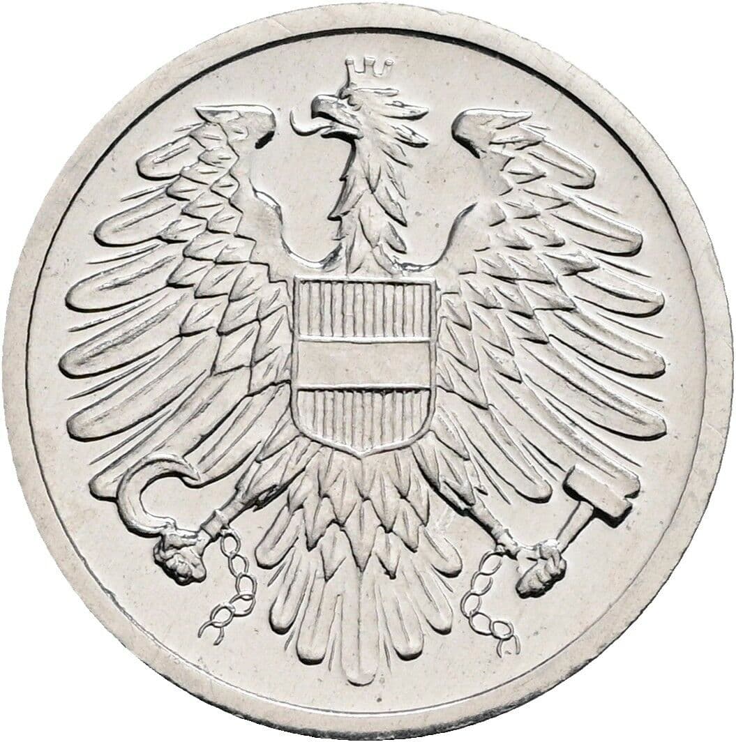2 Groschen 1983 – Rückseite