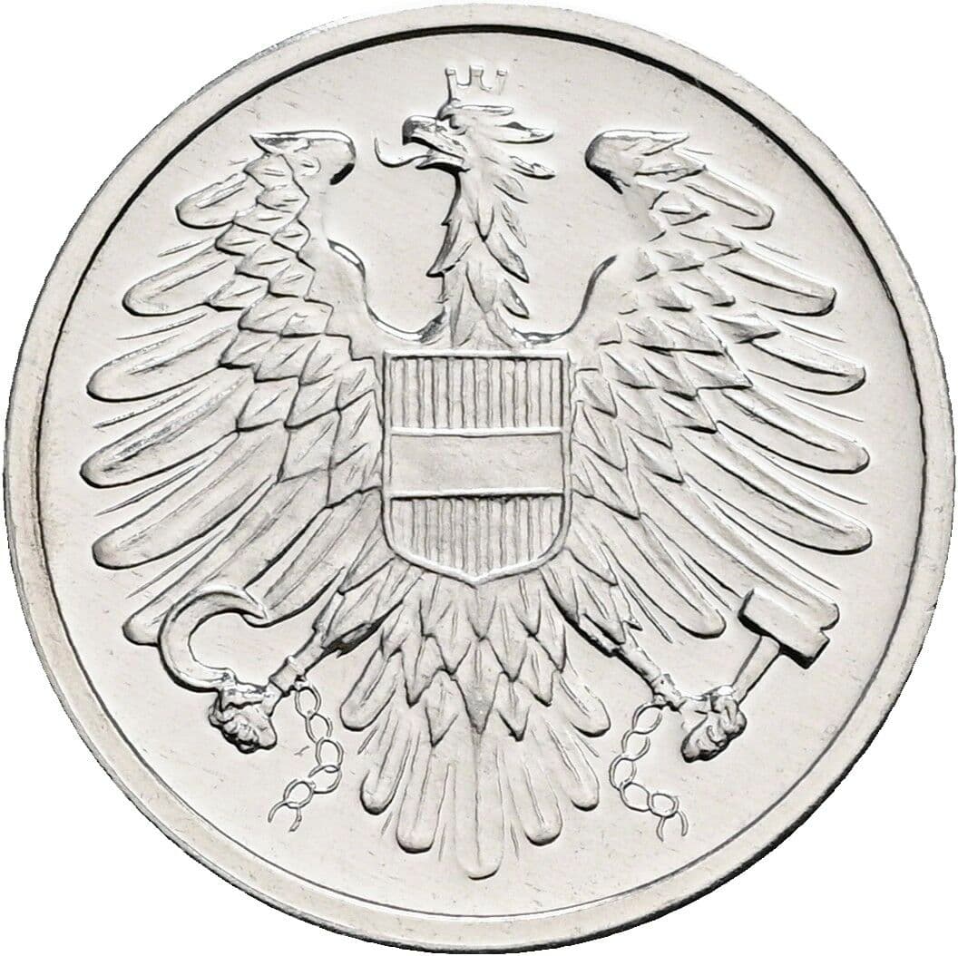 2 Groschen 1983 – Rückseite
