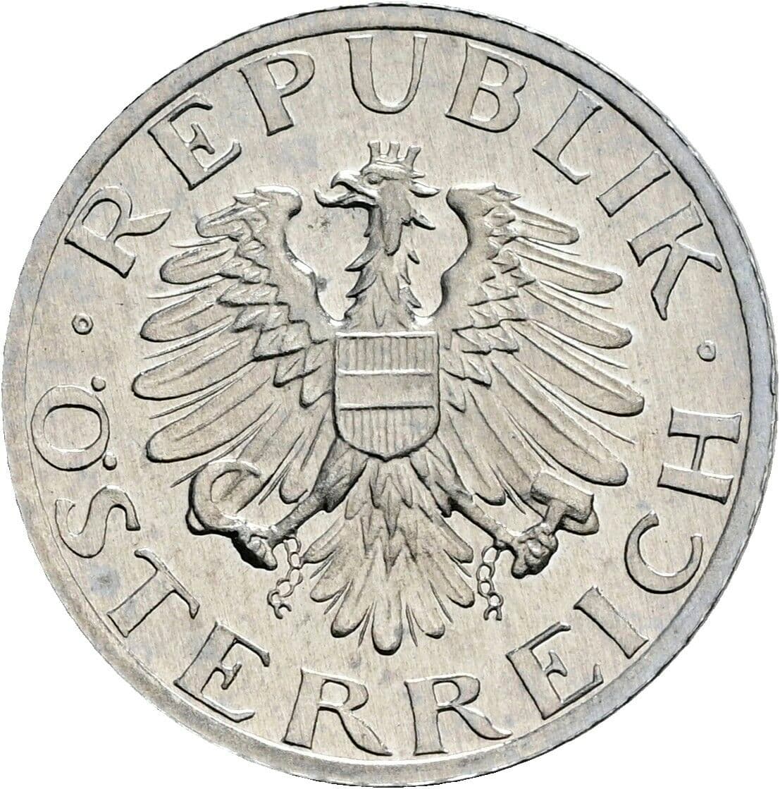 5 Groschen 1983 – Rückseite