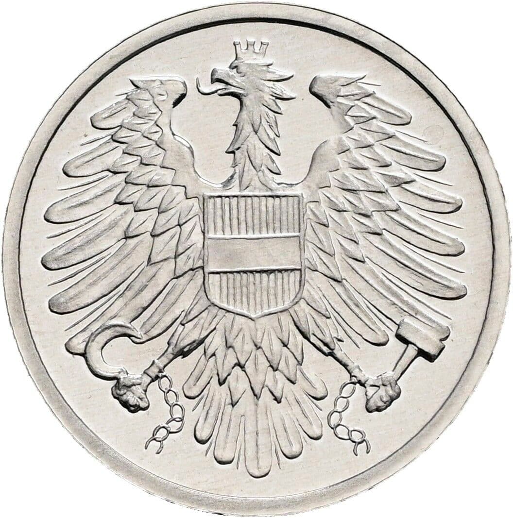 2 Groschen 1983 – Rückseite
